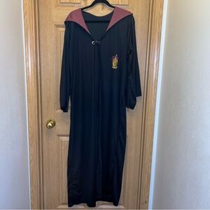 Rubies Harry Potter Hogwarts Gryffindor Halloween Costume Robe Adult OS Tall Blk
